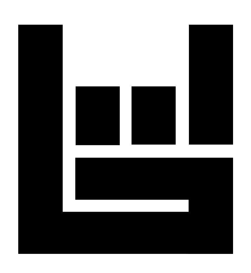 The Bandsintown logo, a bold black geometric design of a rock on hand symbol.